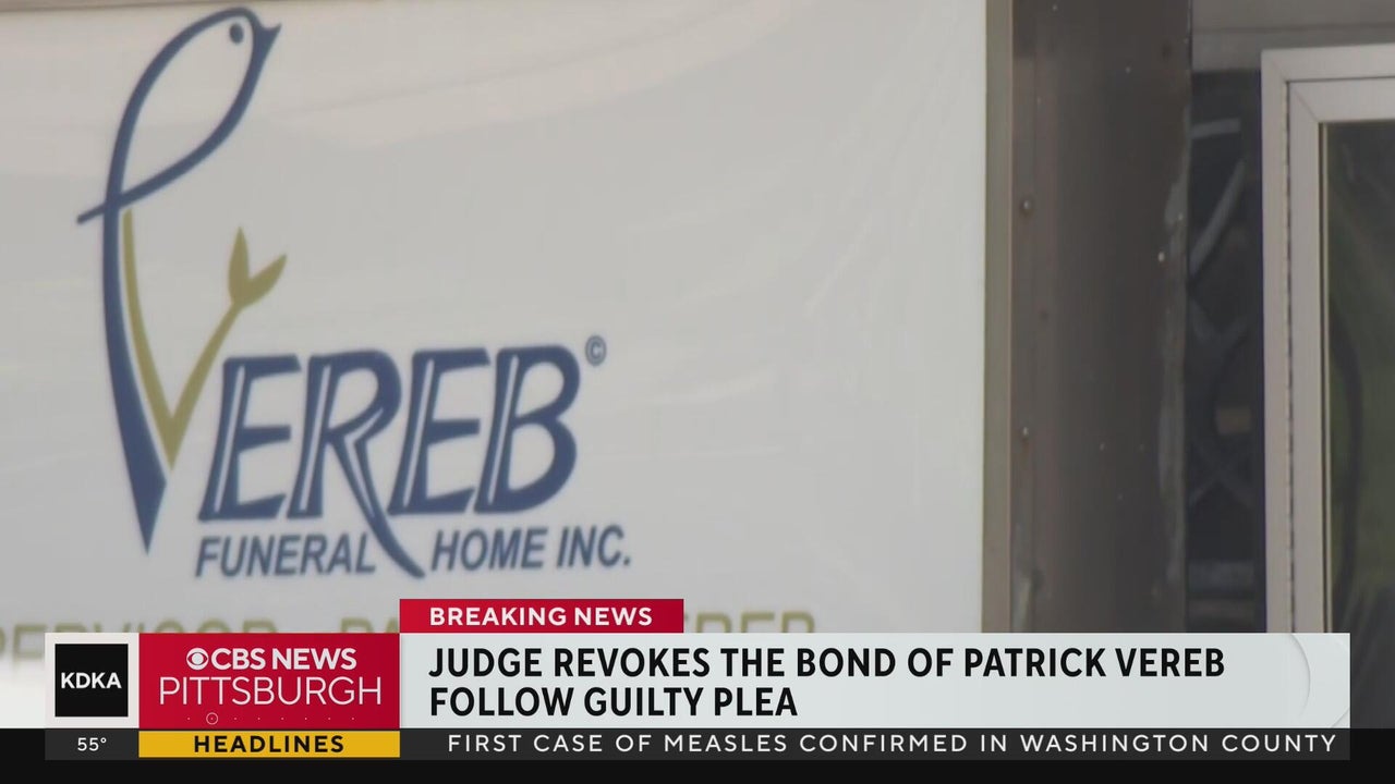 Judge revokes bond of Patrick Vereb, former funeral home director
