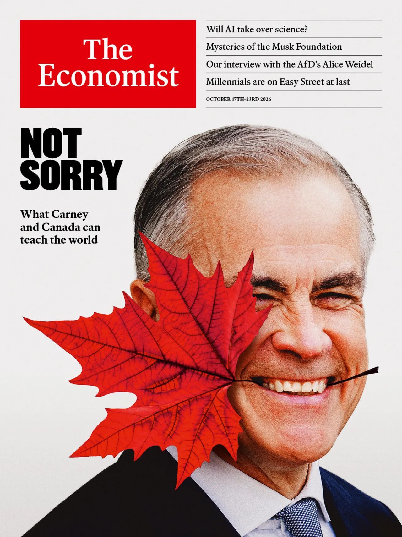 William Watson: Is an Economist cover peak Carney?