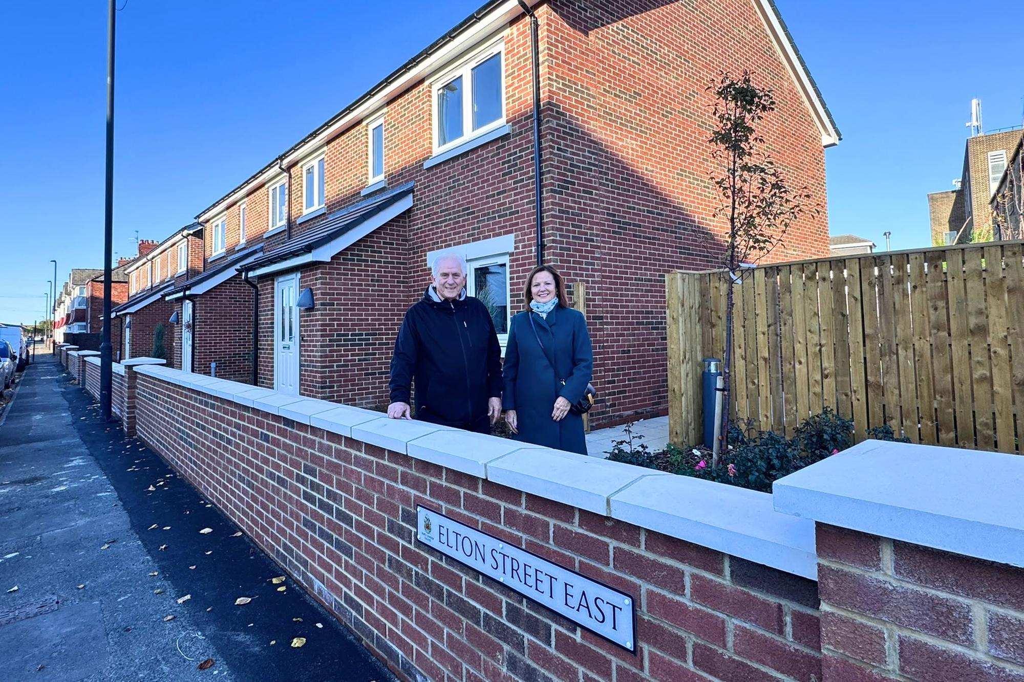 Derelict site projects provide 16 new homes in North Tyneside