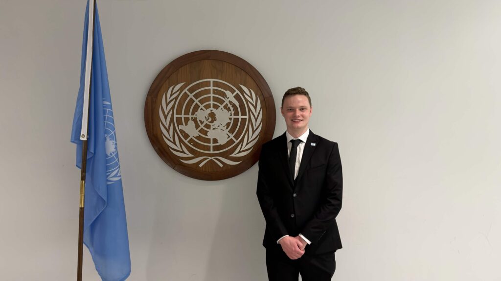 Man who invented his own country gets award at UN HQ