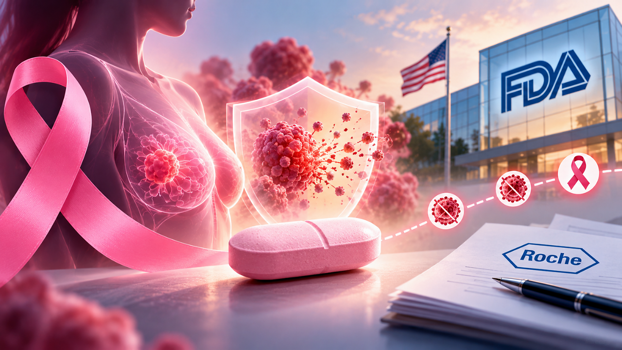 Could a daily pill help prevent breast cancer recurrence? Roche's ...
