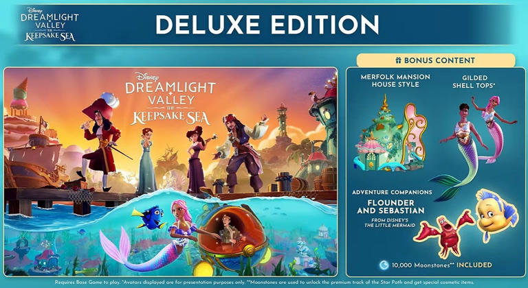 Disney Dreamlight Valley’s Keepsake Sea brings mermaids Nov. 18