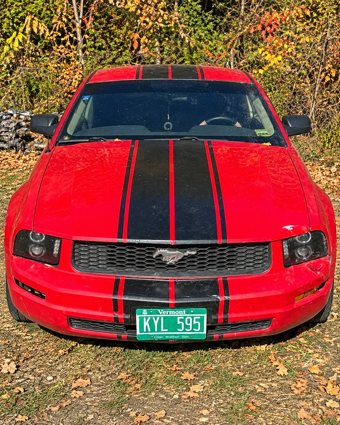 Police search for Ford Mustang missing from a Bradford auto shop lot