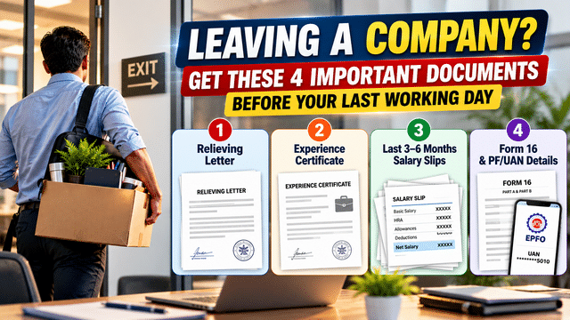 Leaving your job? Collect these 4 important documents before your last ...