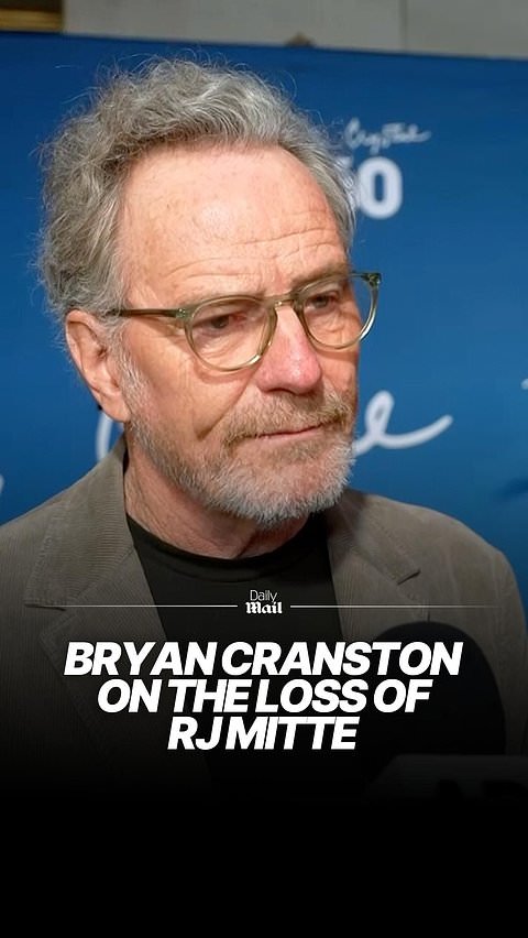 Heartbroken Bryan Cranston on the loss of on-screen son RJ Mitte