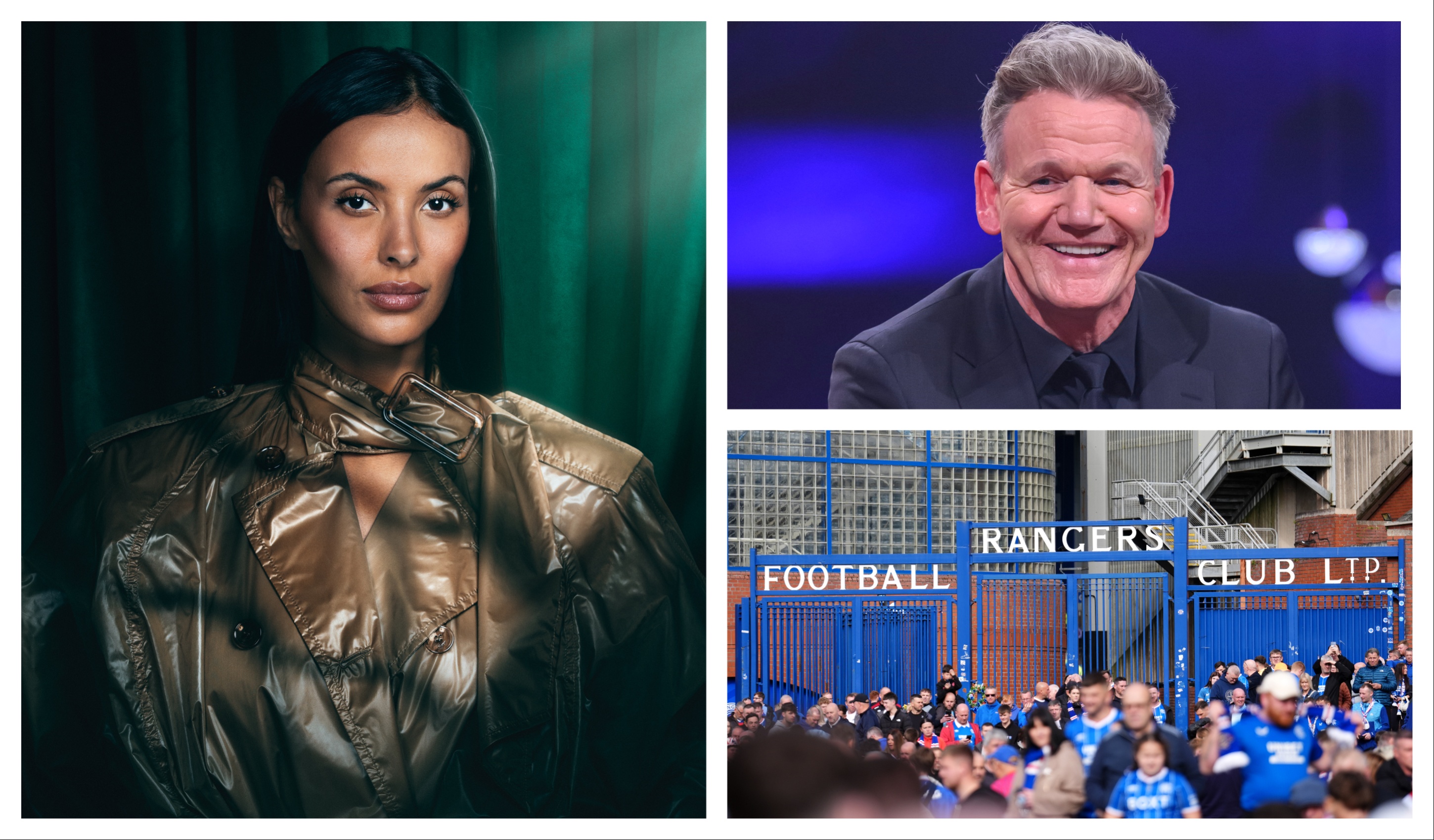 33 famous Rangers fans including Celebrity Traitors star Maya Jama and ...