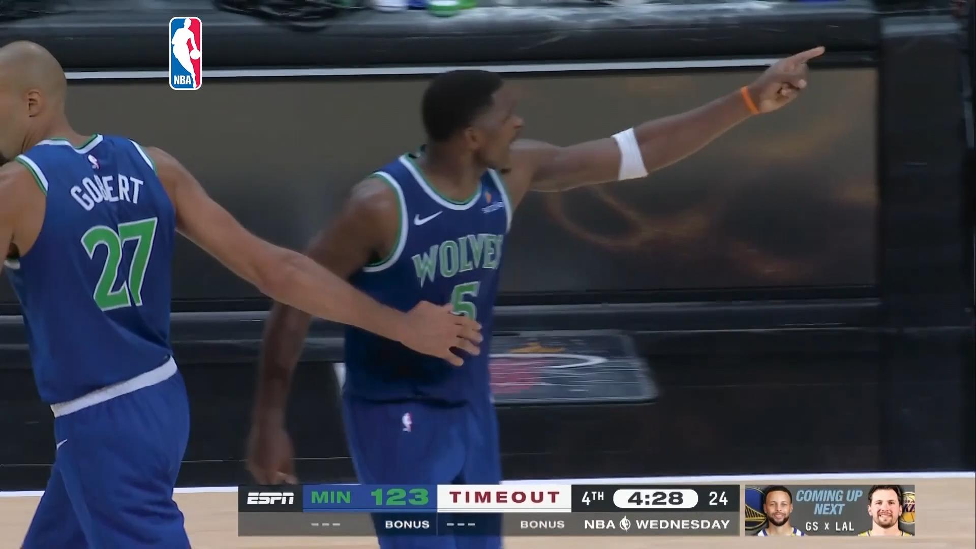 Edwards scores 45, Wolves roll past Heat 131-106 to spoil Giannis' opener