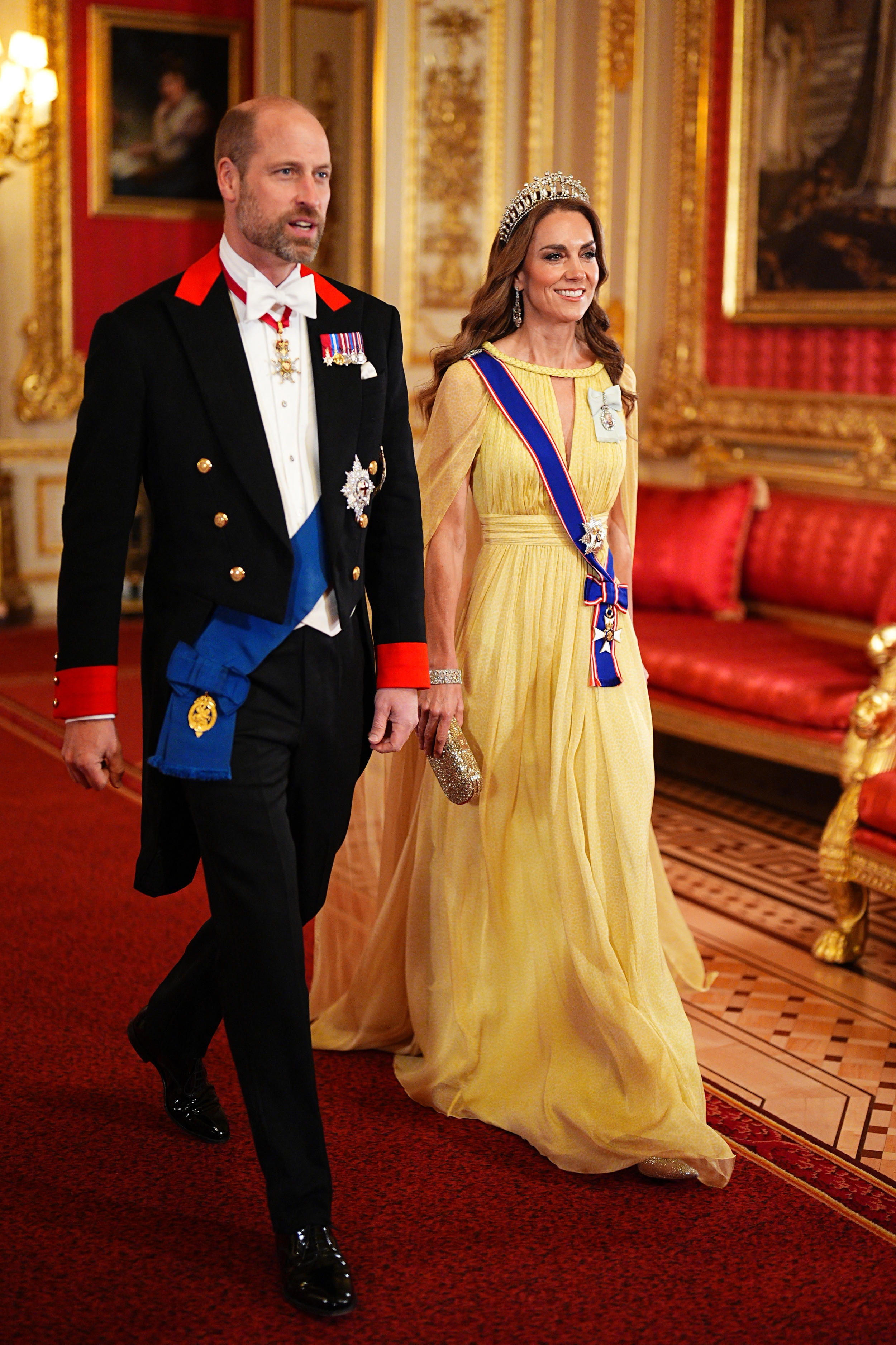 Princess Kate's lemon-yellow Elie Saab gown comes with a meaningful ...