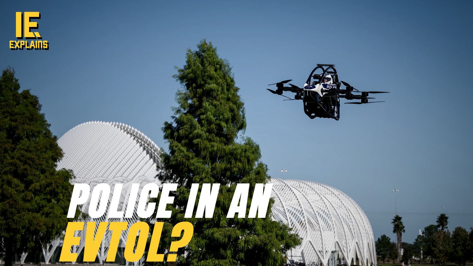 Florida university deploys America’s first flying police vehicle