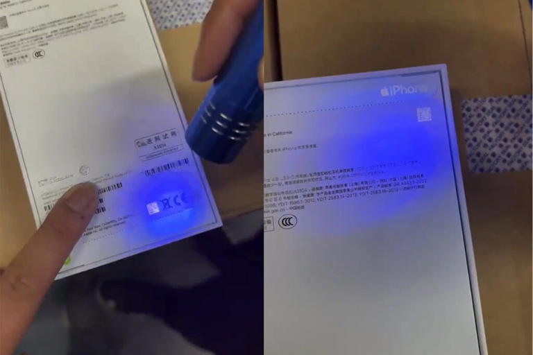 Apple tiene un sistema para detectar si la caja de un iPhone es falsa ...