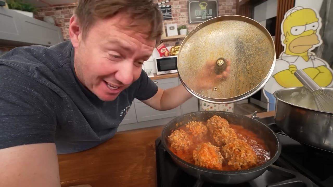 Barry Lewis tests porcupine meatballs and snow pudding