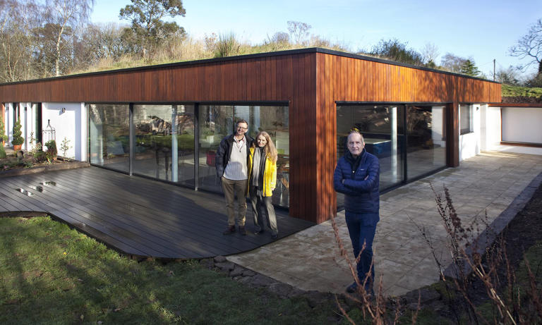 'Eco-warrior' criticised over UK's first self-heating home unveils ...