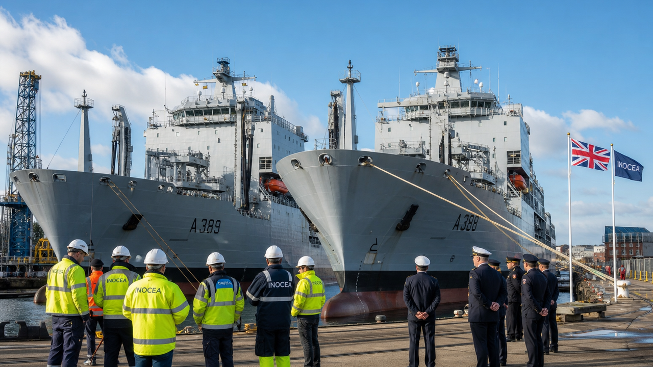 Britain’s crew crisis forced the sale of two navy tankers to a private ...