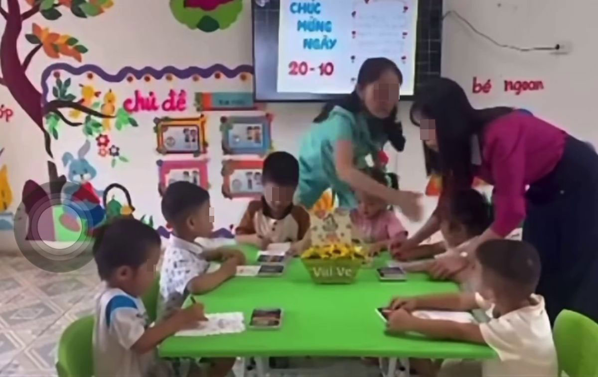 Xác minh vụ 2 giáo viên mầm non ở Thanh Hóa tát học sinh trong lớp