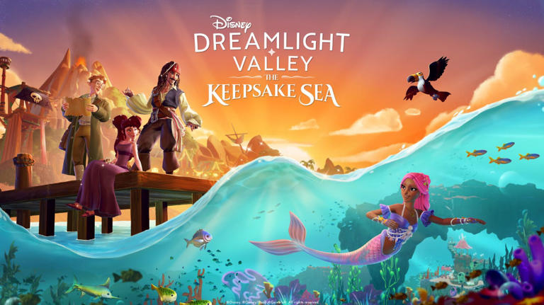 Disney Dreamlight Valley’s Keepsake Sea brings mermaids Nov. 18