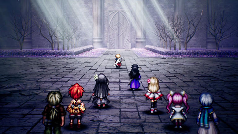 All party members in Final Fantasy Resonance