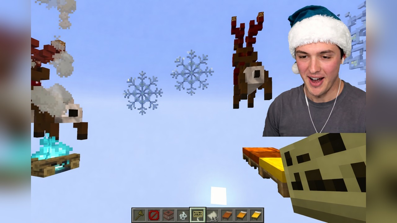 BeckBroJack uses invisible blocks in Minecraft build battle (part 2)