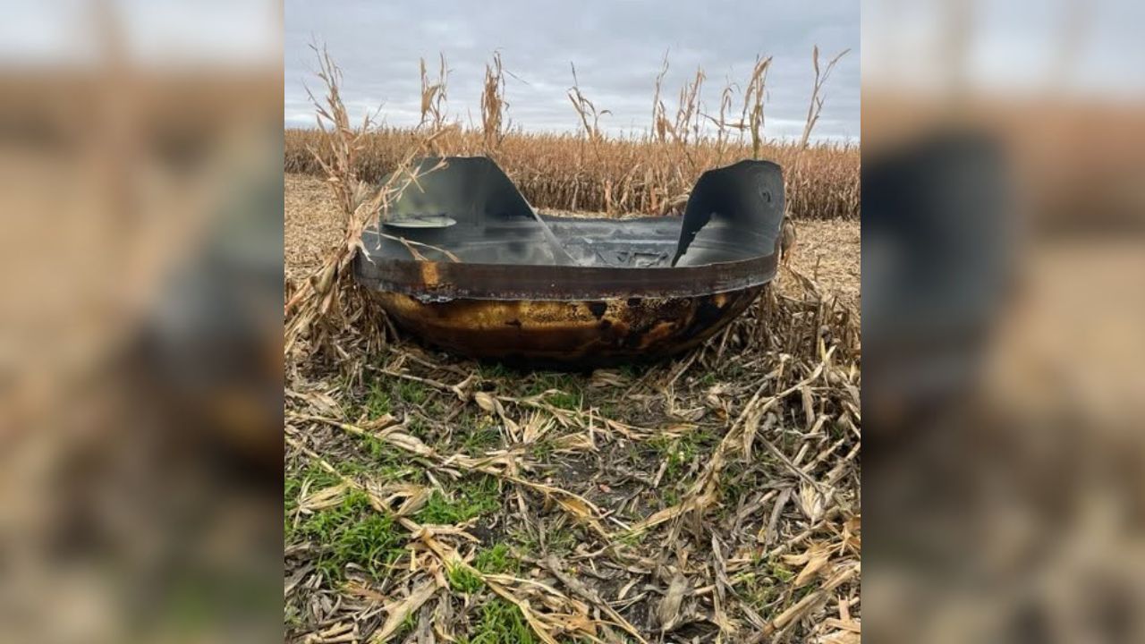 Mysterious object found in Minnesota cornfield may be rocket debris