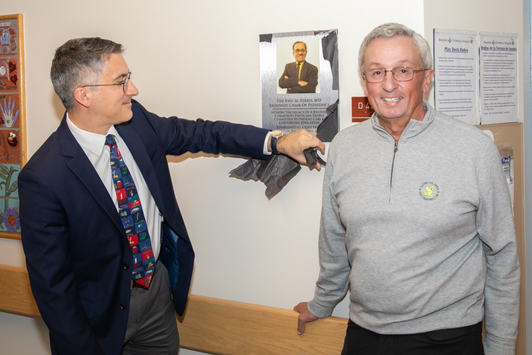Baystate Health receives gifts to establish endowed chairs in family ...