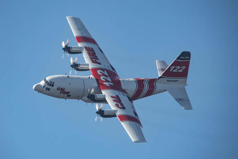 Cal Fire adds massive new airtanker to its SLO County fleet: 'A ...