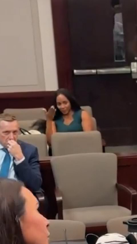 Woman moved to tears while witnessing adoption