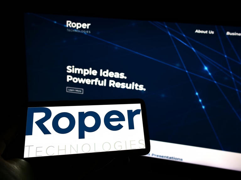 Roper stock surges on earnings beat. Investors see promise in its AI push