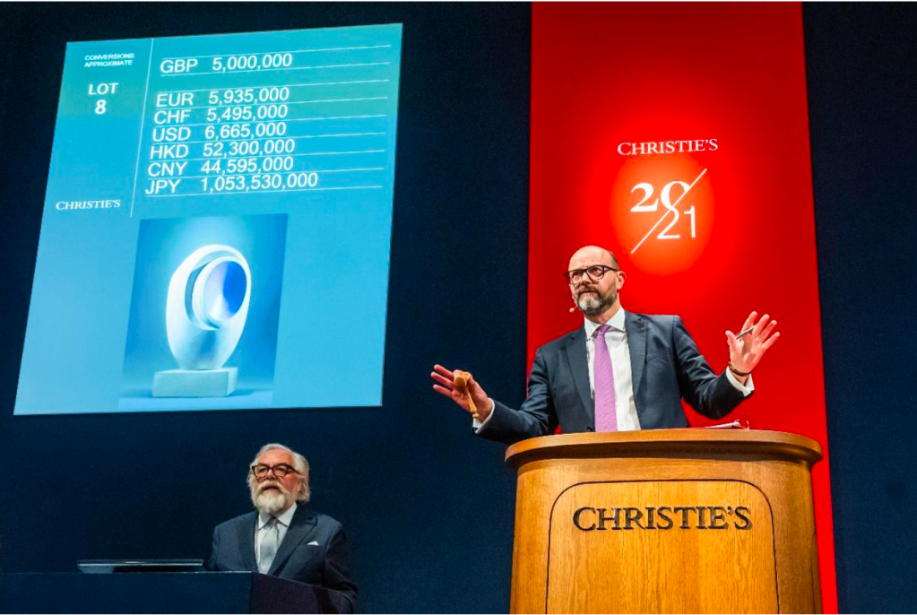 Barbara Hepworth sculpture sells for $8.3 M at Christie's London