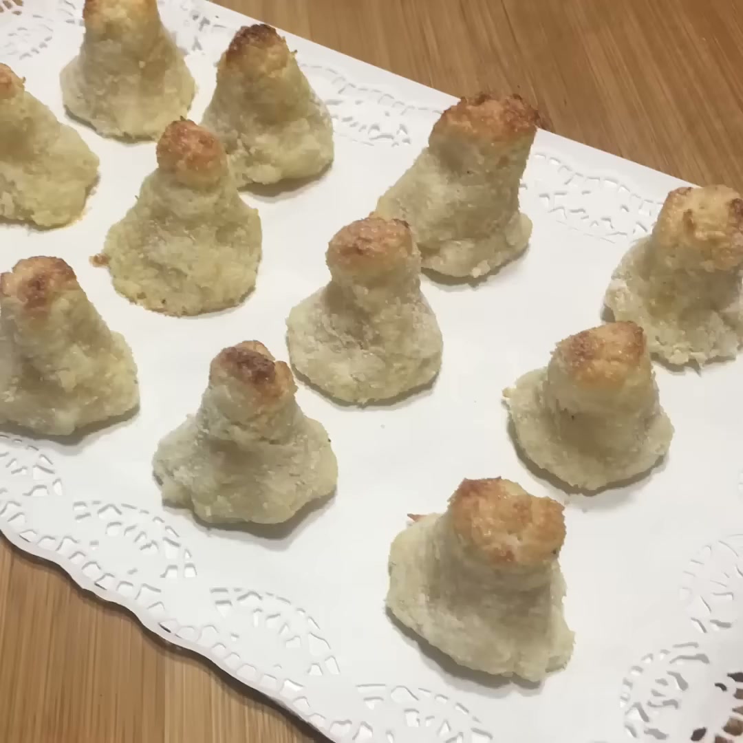 Receta musical panellets de coco