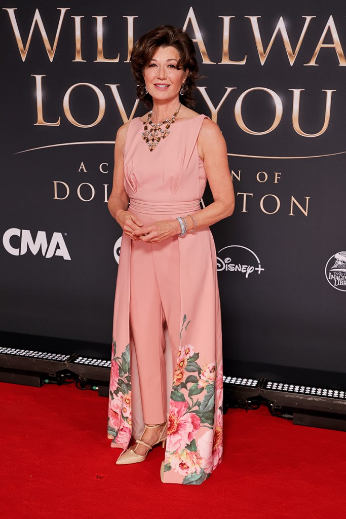 Katy Perry styles vintage Roberto Cavalli for Dolly Parton tribute
