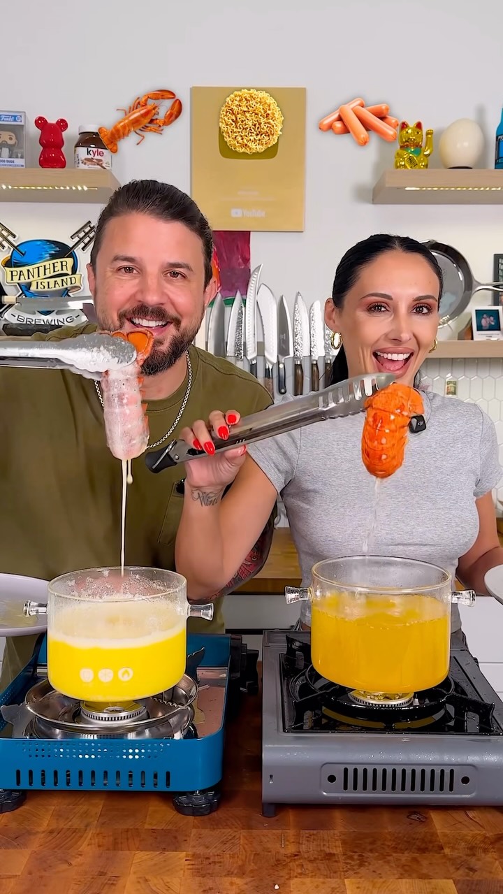 Butter vs. oil seafood mukbang