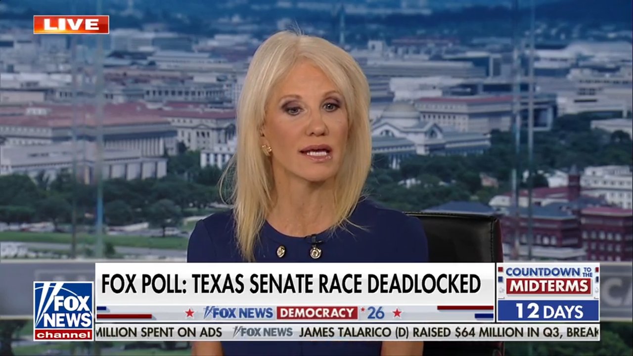 Talarico's resume doesn't deserve a Senate seat: Kellyanne Conway