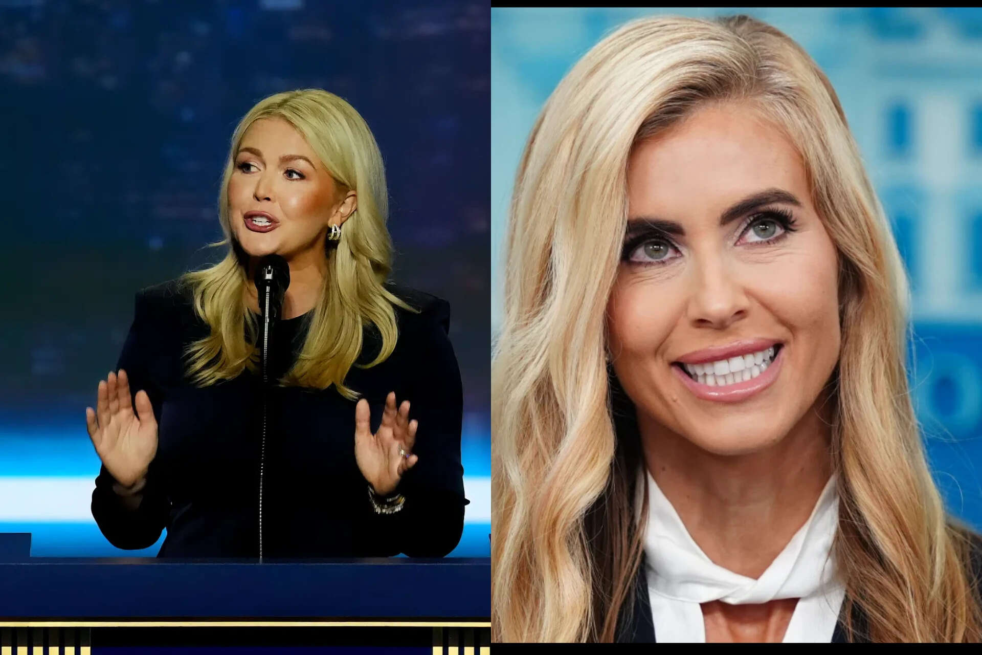 Karoline Leavitt says her previous job was obviously not for Katie ...