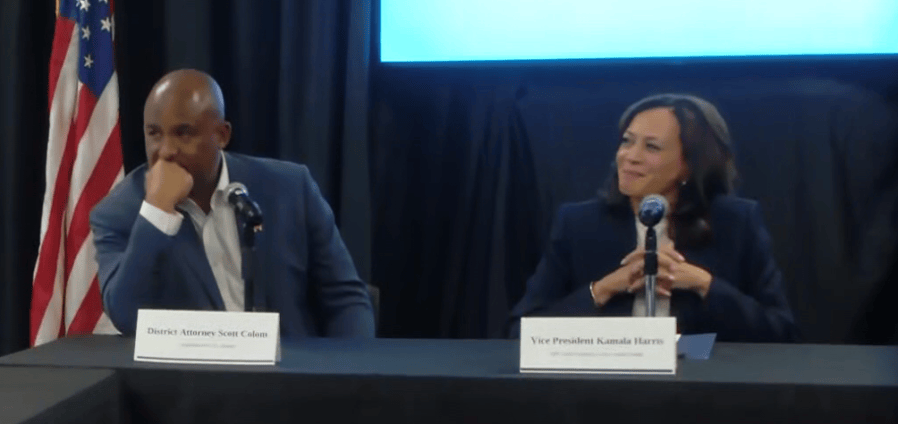 Kamala Harris visits MS with Senate candidate Scott Colom