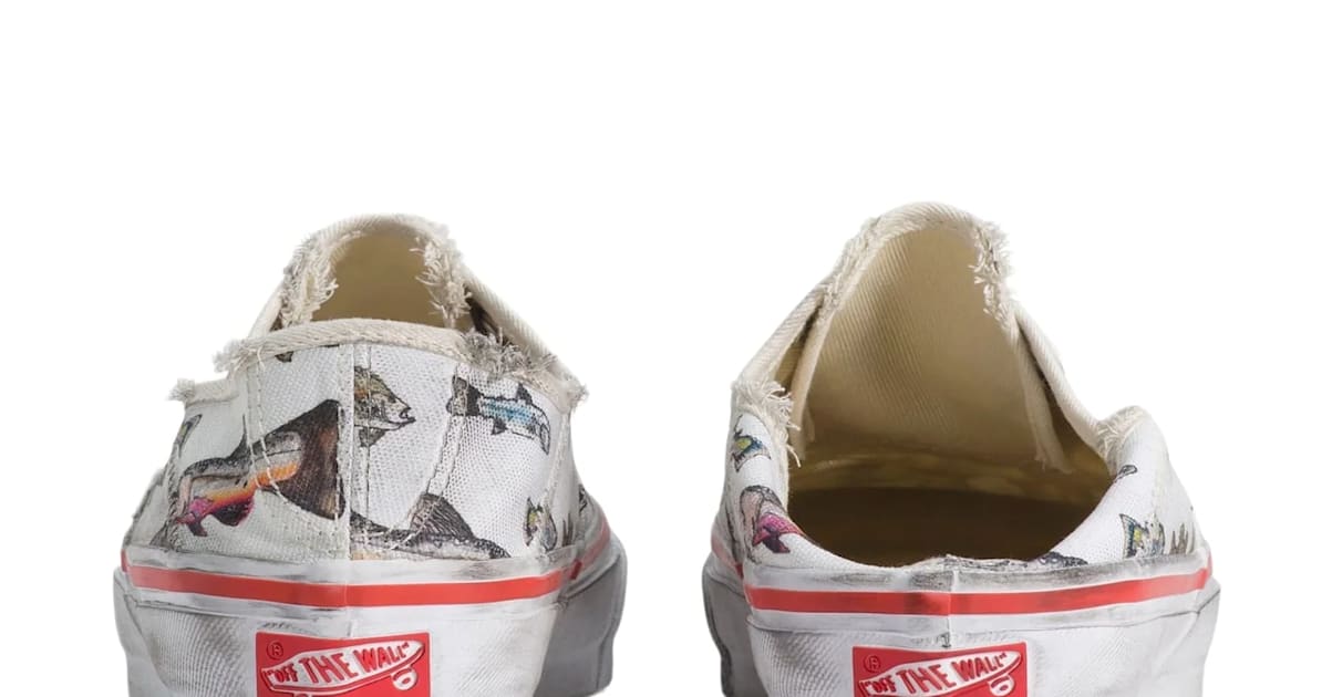 SZA's new fish print Vans just dropped