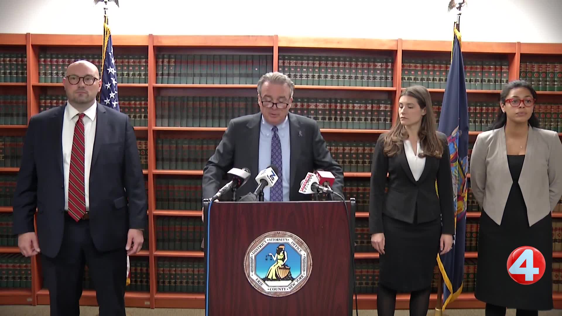 News conference: 5 accused of conspiring to kill witness to prevent ...