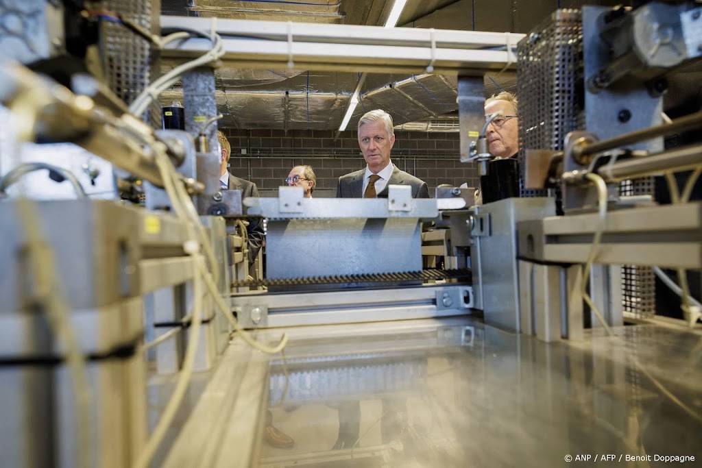 Koning Filip bij technisch opleidingscentrum in Anderlecht