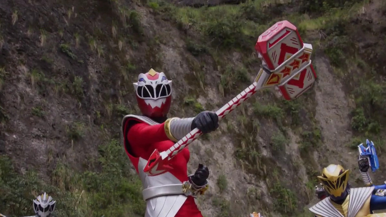 Power Rangers concept art for canceled reboot shows a female red ranger