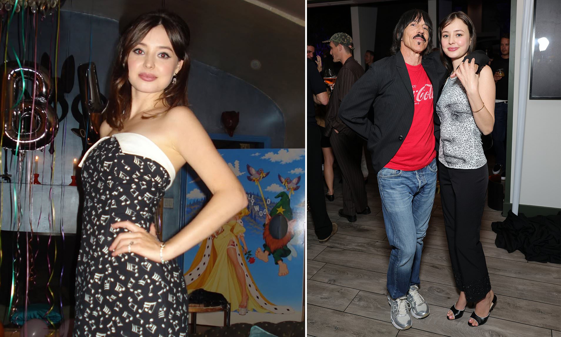 Anthony Kiedis' girlfriend, 31, attends Chili Peppers gig after lead ...