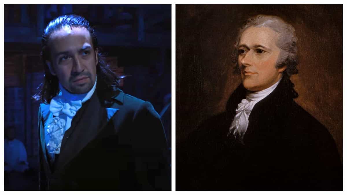 The 'Hamilton' cast vs. their real-life counterparts