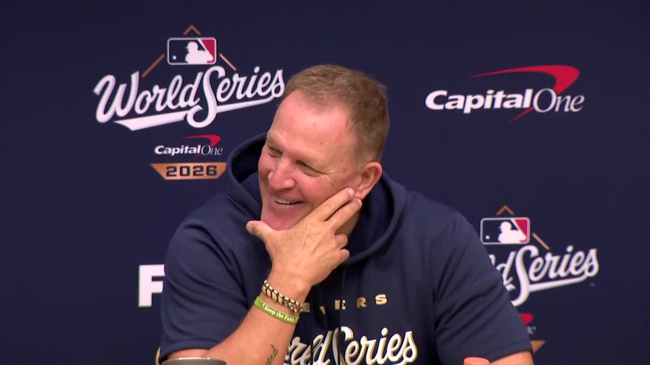 World Series media day: Full interview with Brewers head coach Pat Murphy