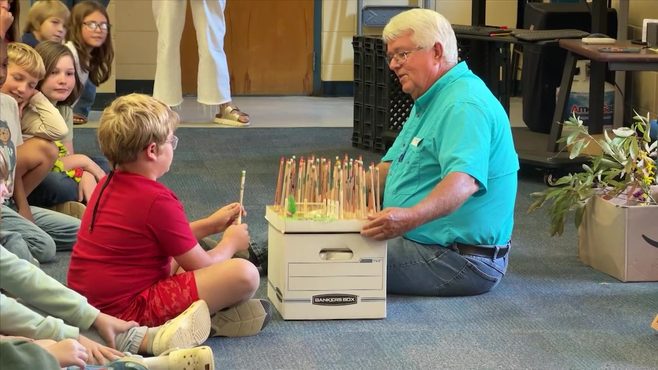 Forestry pros aim to educate 4th graders on timber