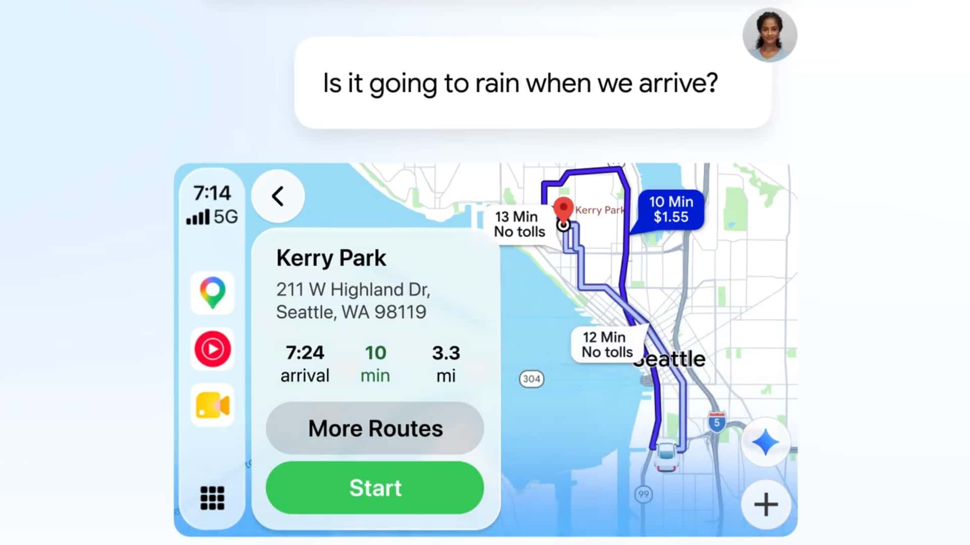 Google Maps is getting Gemini AI in CarPlay