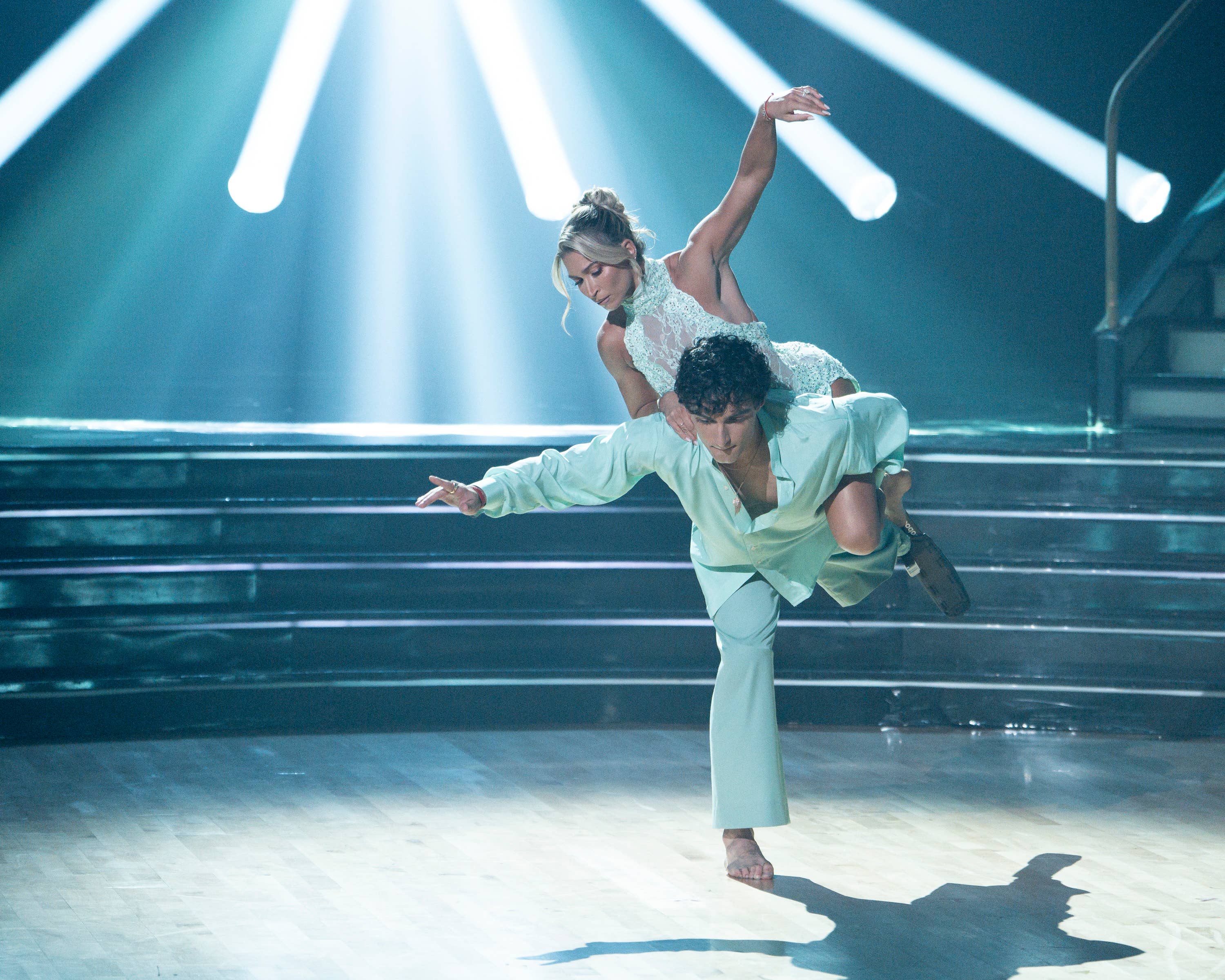 DWTS pro Daniella Karagach explains thought behind breathtaking blade ...