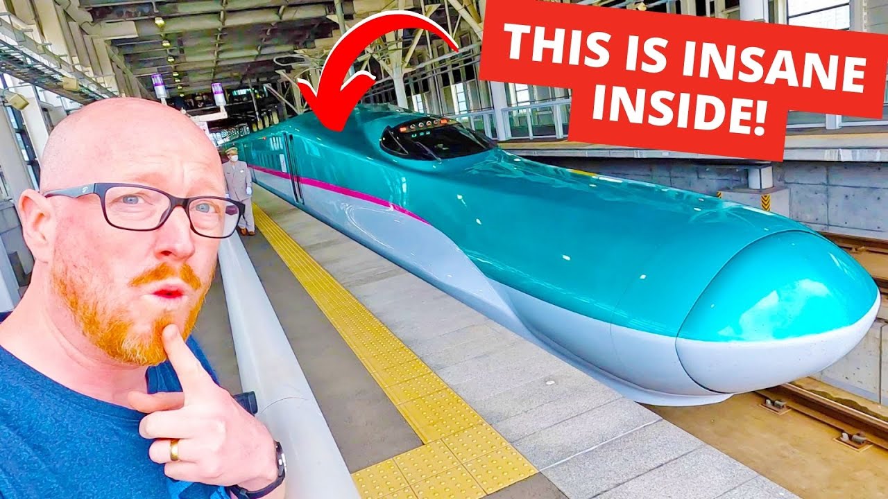 Inside Japan's incredibly luxurious first class bullet train