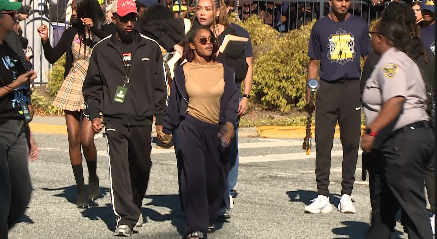 Marsai Martin and Trinity Tatum joins A&T students on a second march to ...