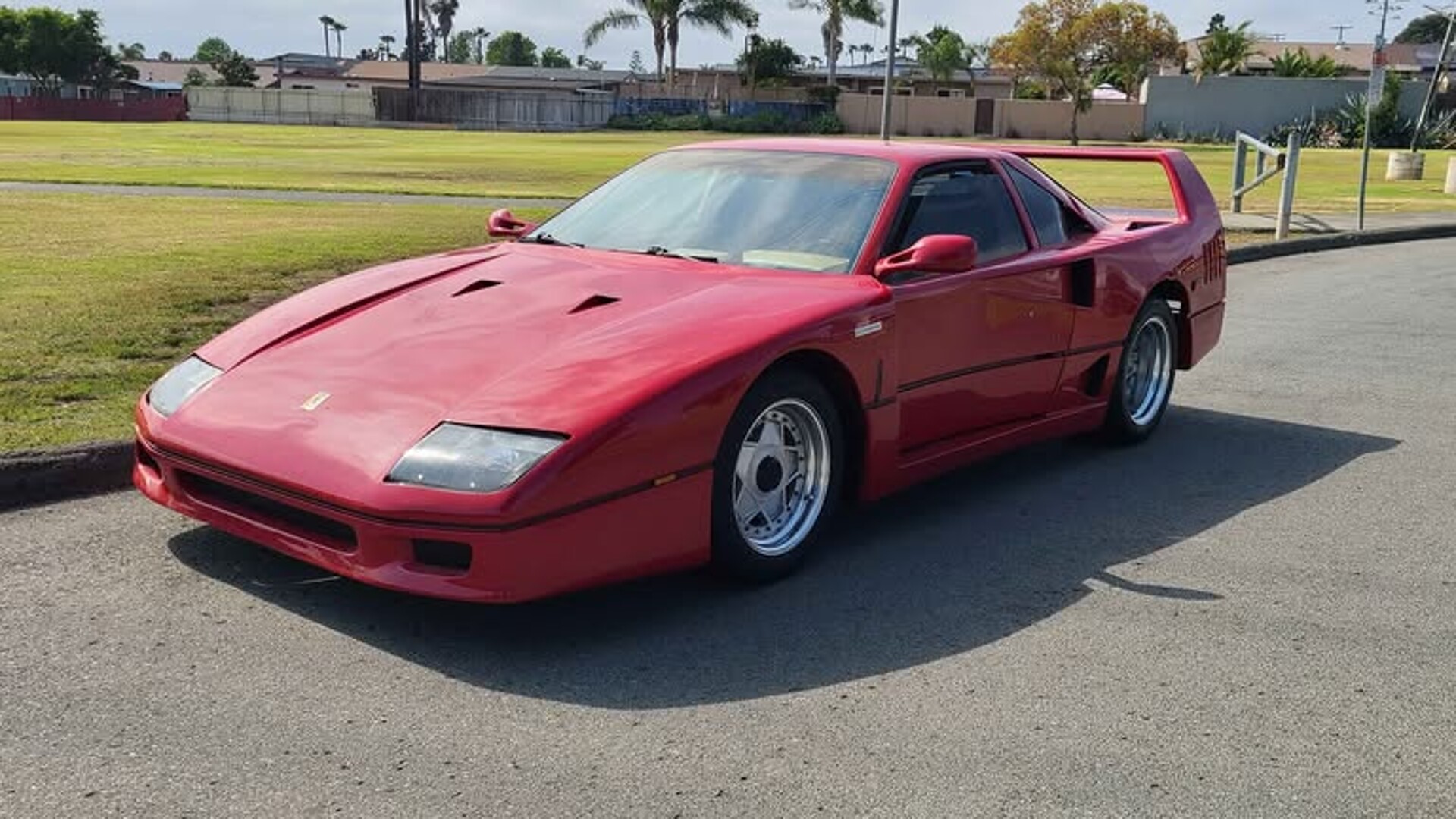 California seller asks $35K for a Fiero-based Ferrari F40 kit car, the ...