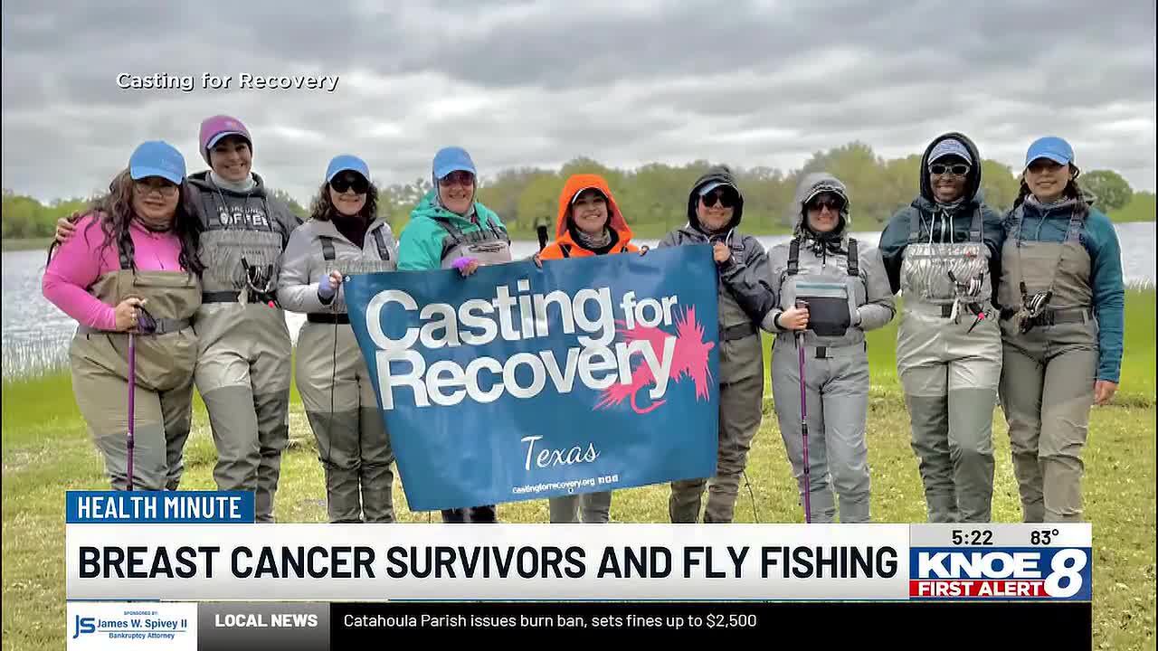 Fly fishing becomes outlet for breast cancer survivors