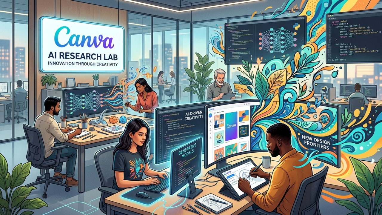 Canva unveils new AI research lab to transform design creativity