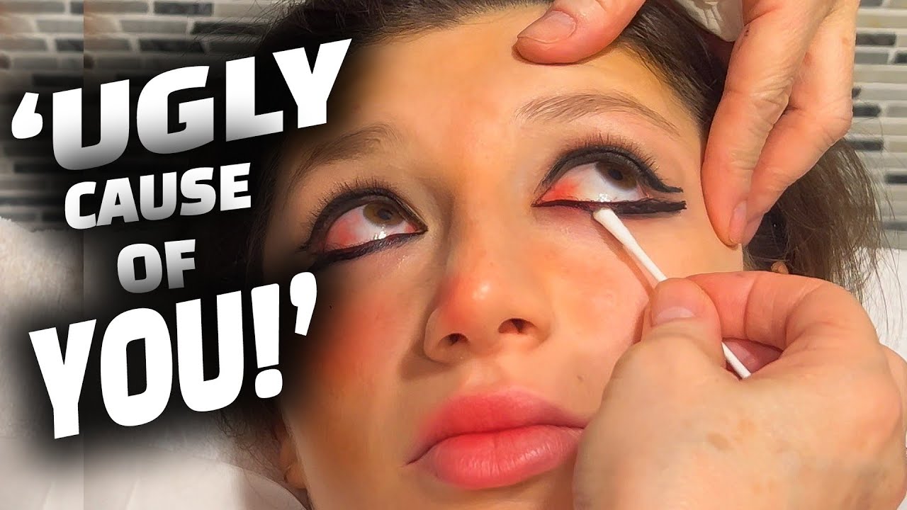 This rude MUA made me cry