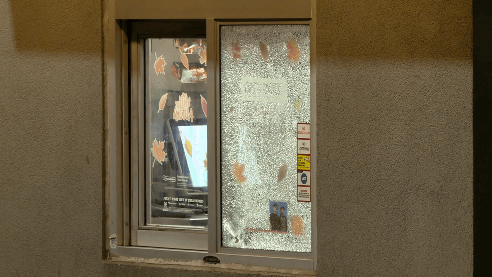 Angry customer damages Cincinnati Taco Bell drive-thru window